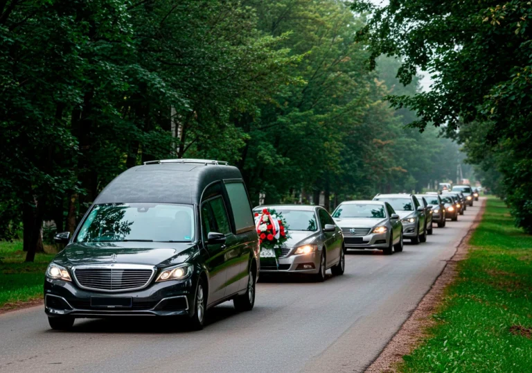 Траурный кортеж (похоронная процессия)