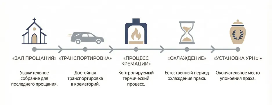 Кремация: как проходит церемония?
